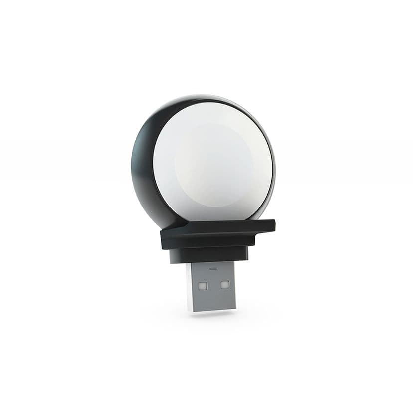 Зарядное устройство беспроводное Zens Aluminium Apple Watch USB, черный - 0