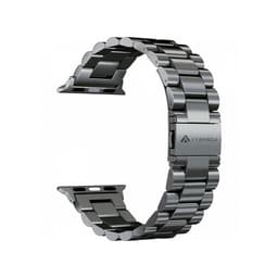 Ремешок Lyambda Keid для Apple Watch 42mm/44mm/45mm, Универсальный, нержавеющая сталь, черный— фото №0
