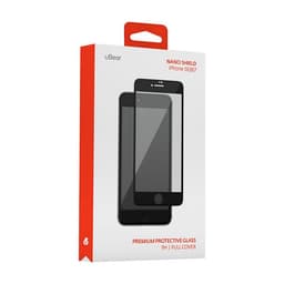 Защитное стекло uBear Nano Shield для iPhone SE/8/7, черная рамка— фото №2