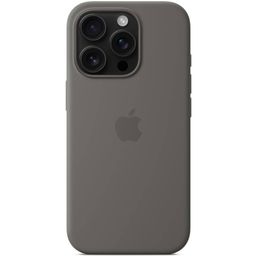 Чехол-накладка Apple Silicone Case для iPhone 16 Pro, силикон, серый— фото №0