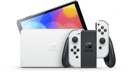 Игровая консоль Nintendo Switch OLED, белый— фото №0