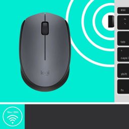 Мышь Logitech M170, беспроводная, серый+черный— фото №10