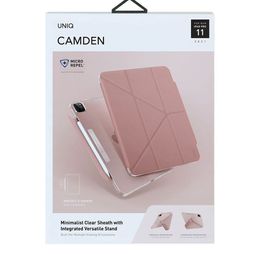 Чехол-книжка Uniq Camden для iPad Pro 11 (3-го поколения) (2021), полиуретан, розовый— фото №4