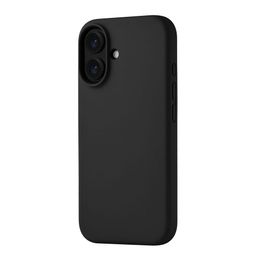 Чехол-накладка uBear Touch Mag Case для iPhone 16, силикон, черный— фото №0