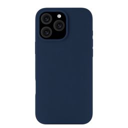 Чехол-накладка uBear Touch Mag Case для iPhone 16 Pro Max, силикон, темно-синий— фото №0