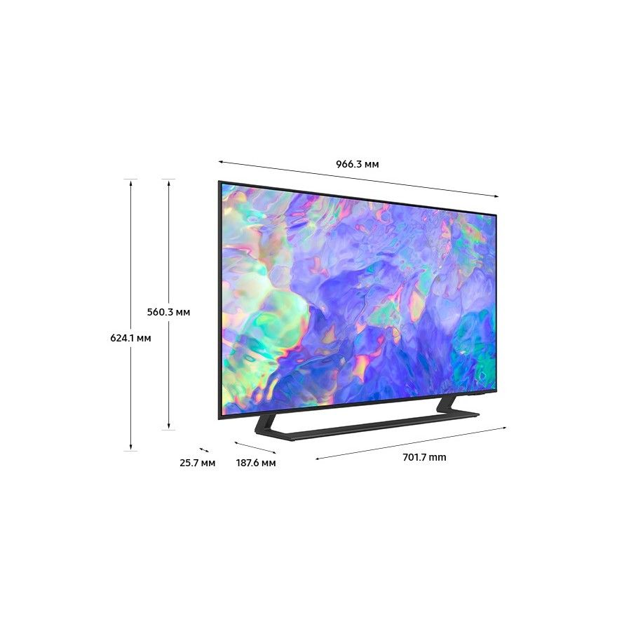 Телевизор Samsung UE43CU8500U, 43″, черный— фото №1