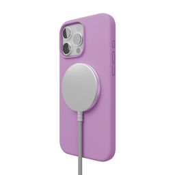 Чехол-накладка VLP Aster Case для iPhone 16 Pro, силикон, розовый— фото №5