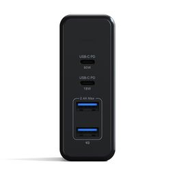 Адаптер сетевой Satechi Pro USB-C PD Desktop Charger,108Вт, серый космос— фото №2