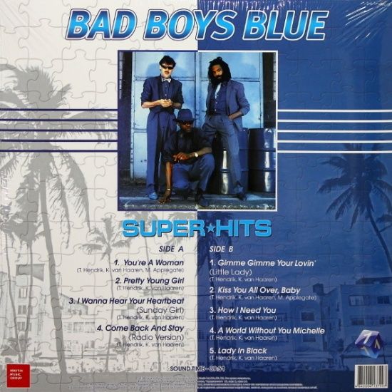 Виниловая пластинка Bad Boys Blue - Super Hits 1 (2018)— фото №1