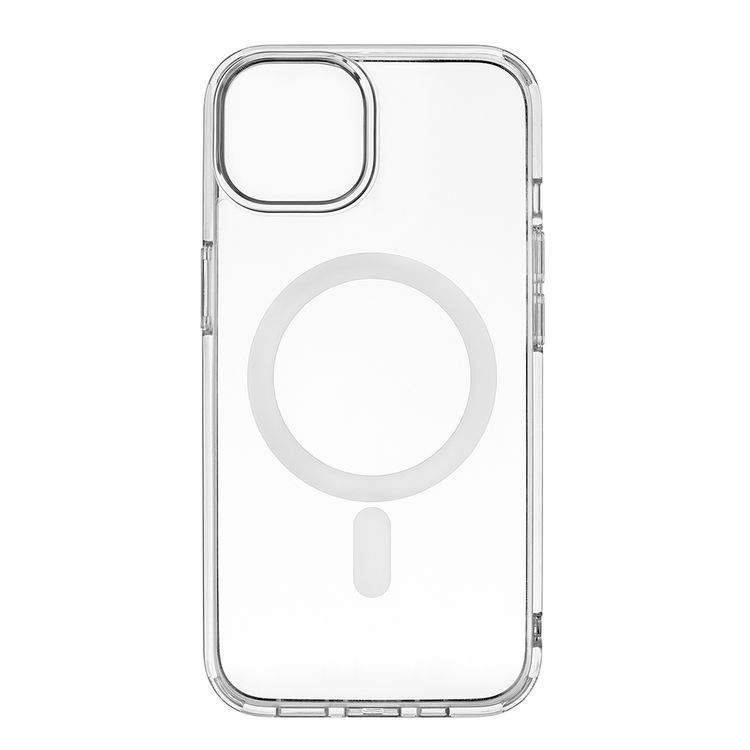 Чехол-накладка uBear Real Mag Case для iPhone 13 Pro, поликарбонат, прозрачный— фото №0