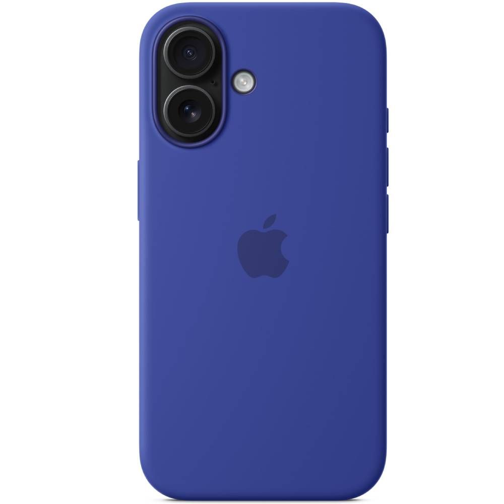 Чехол-накладка Apple Silicone Case для iPhone 16, силикон, ультрамарин— фото №0