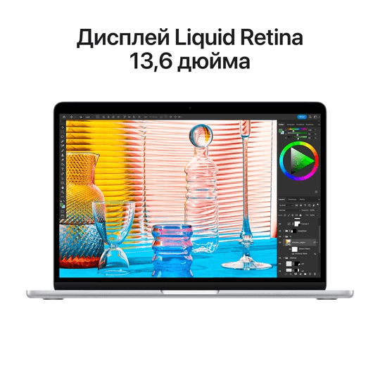 2022 Apple MacBook Air 13.6″ серебристый (Apple M2, 8Gb, SSD 256Gb, M2 (8 GPU))— фото №5