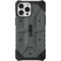 Чехол-накладка UAG Pathfinder для iPhone 13 Pro Max, поликарбонат, серебристый— фото №2