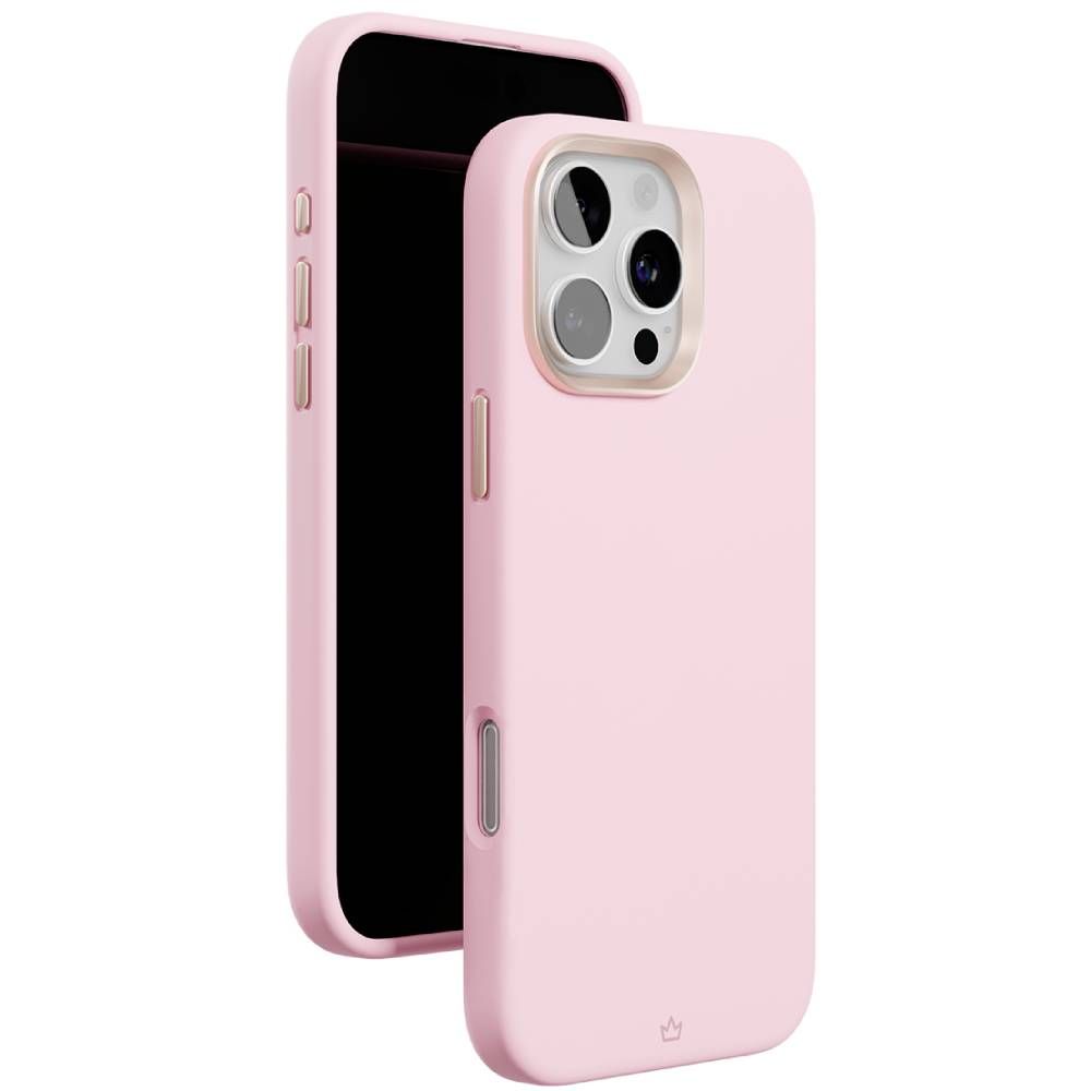 Чехол-накладка VLP Aster Pro Case для iPhone 16 Pro, силикон, розовый— фото №2