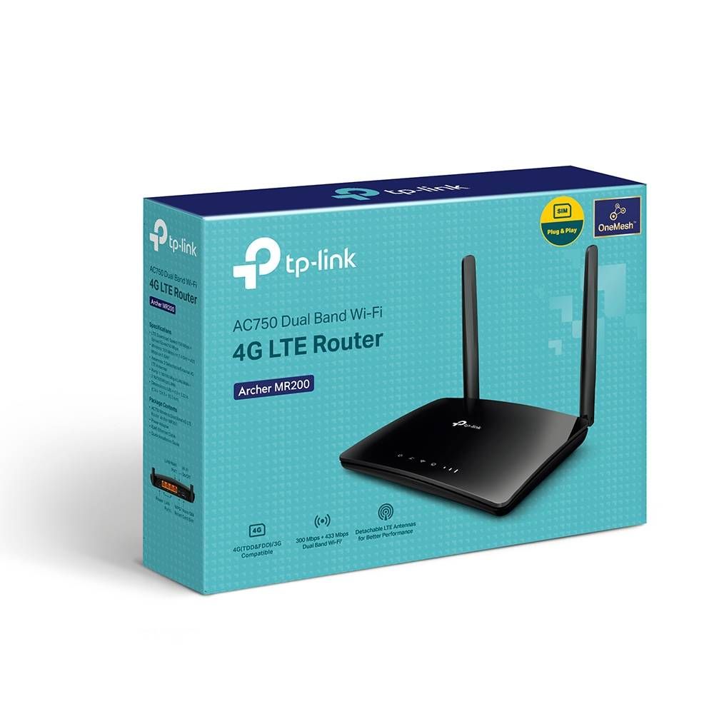 Роутер TP-LINK Archer MR200, черный— фото №3