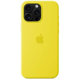 Чехол-накладка Apple Silicone Case для iPhone 16 Pro Max, силикон, желтый— фото №0