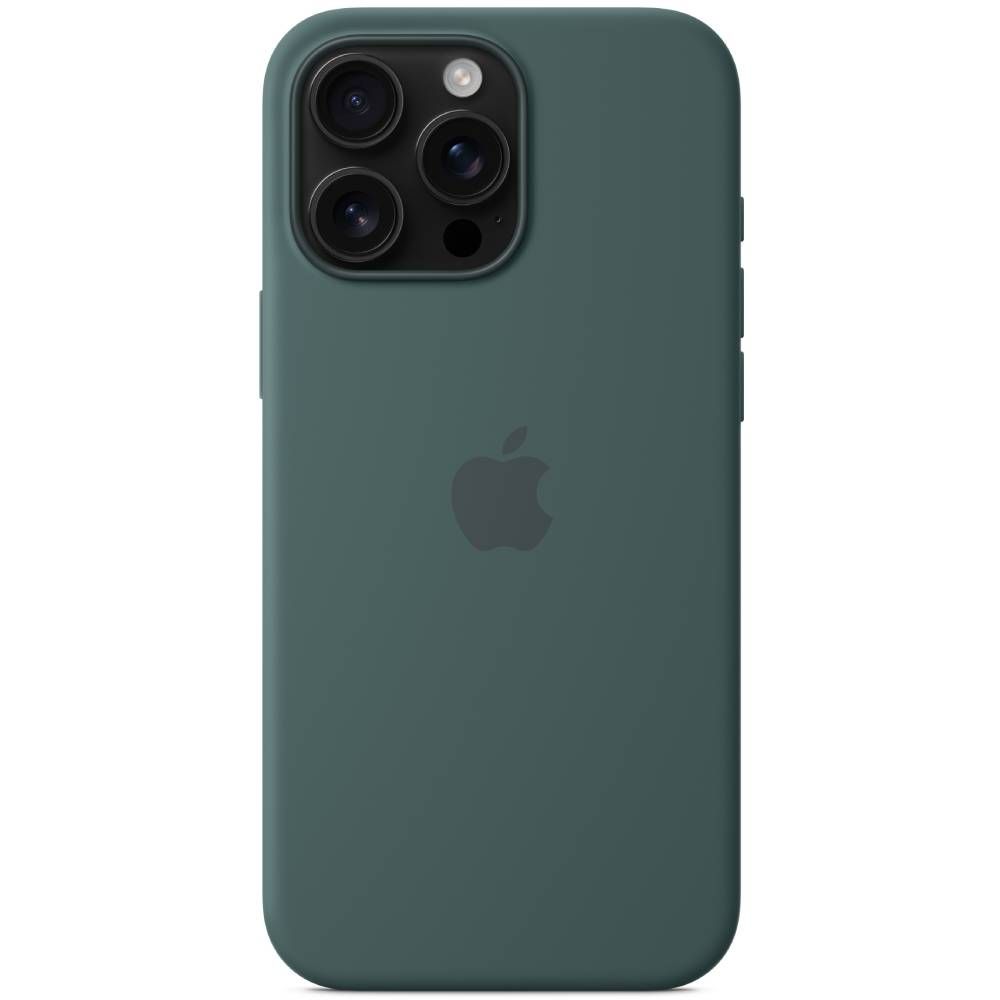 Чехол-накладка Apple Silicone Case для iPhone 16 Pro Max, силикон, зеленый— фото №0