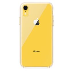 Чехол-накладка Apple Clear Case для iPhone XR, полиуретан, прозрачный— фото №3