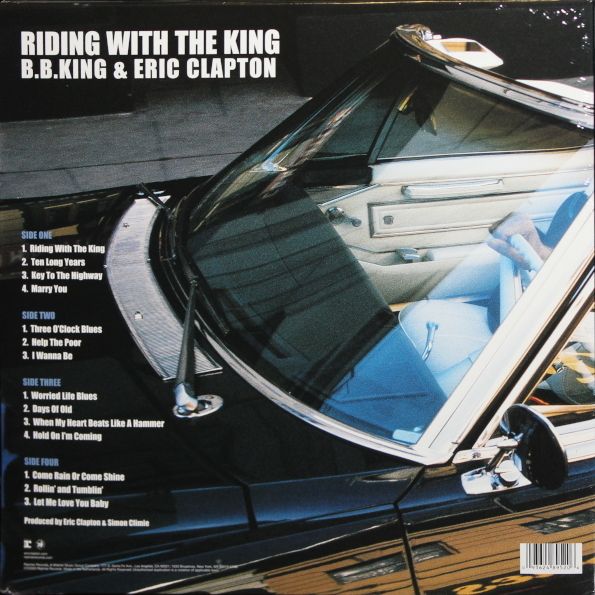 Виниловая пластинка B.B. King & Eric Clapton - Riding With The King (2000)— фото №1