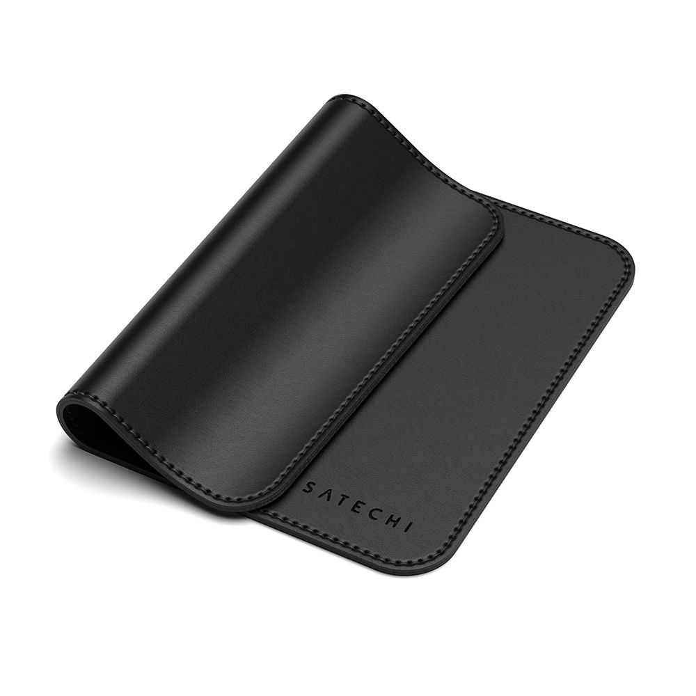 Коврик для мыши Satechi Eco-Leather Mouse Pad черный— фото №3