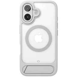 Чехол-накладка VLP Reels Case для iPhone 16, поликарбонат, серый— фото №0