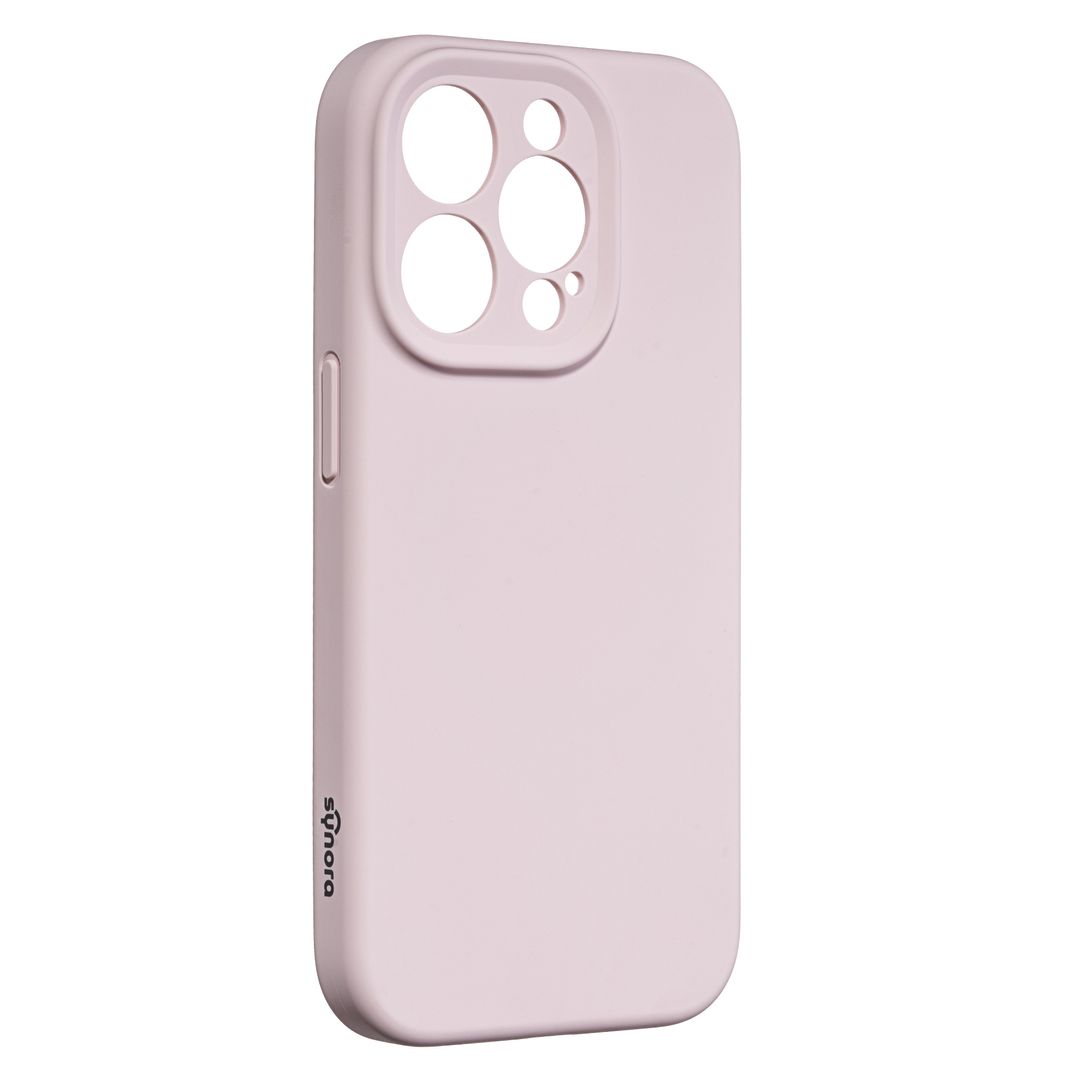 Чехол-накладка Synora Silicon MagCase для iPhone 14 Pro, силикон, светло-розовый— фото №0