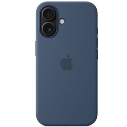 Чехол-накладка Apple Silicone Case для iPhone 16 Plus, силикон, синий— фото №0