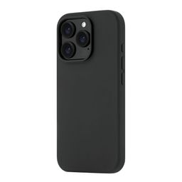 Чехол-накладка uBear Touch Mag Case для iPhone 16 Pro, силикон, черный— фото №0