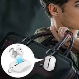 Силиконовые амбушюры Deppa Buds для AirPods, 2 пары, цвет белый— фото №6