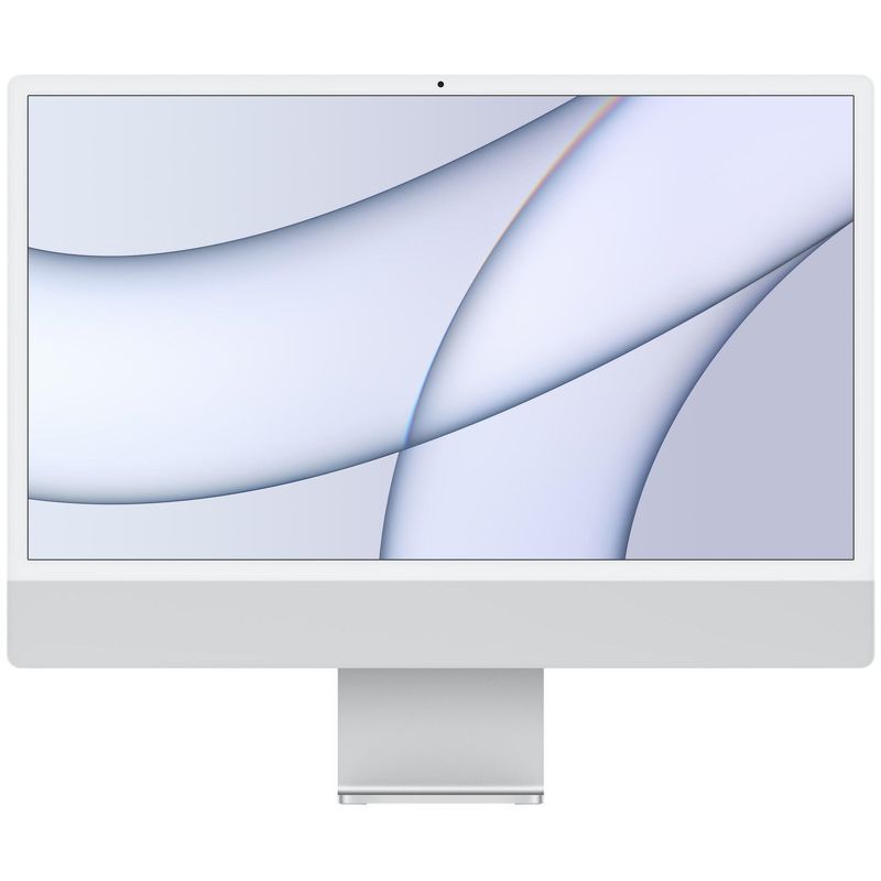 2021 Apple iMac 24″ серебристый (Apple M1, 8Gb, SSD 256Gb, M1 (8 GPU))— фото №0