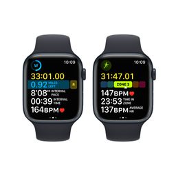 Apple Watch Series 8 GPS + Cellular 45mm (корпус - темная ночь, IP6X)— фото №6