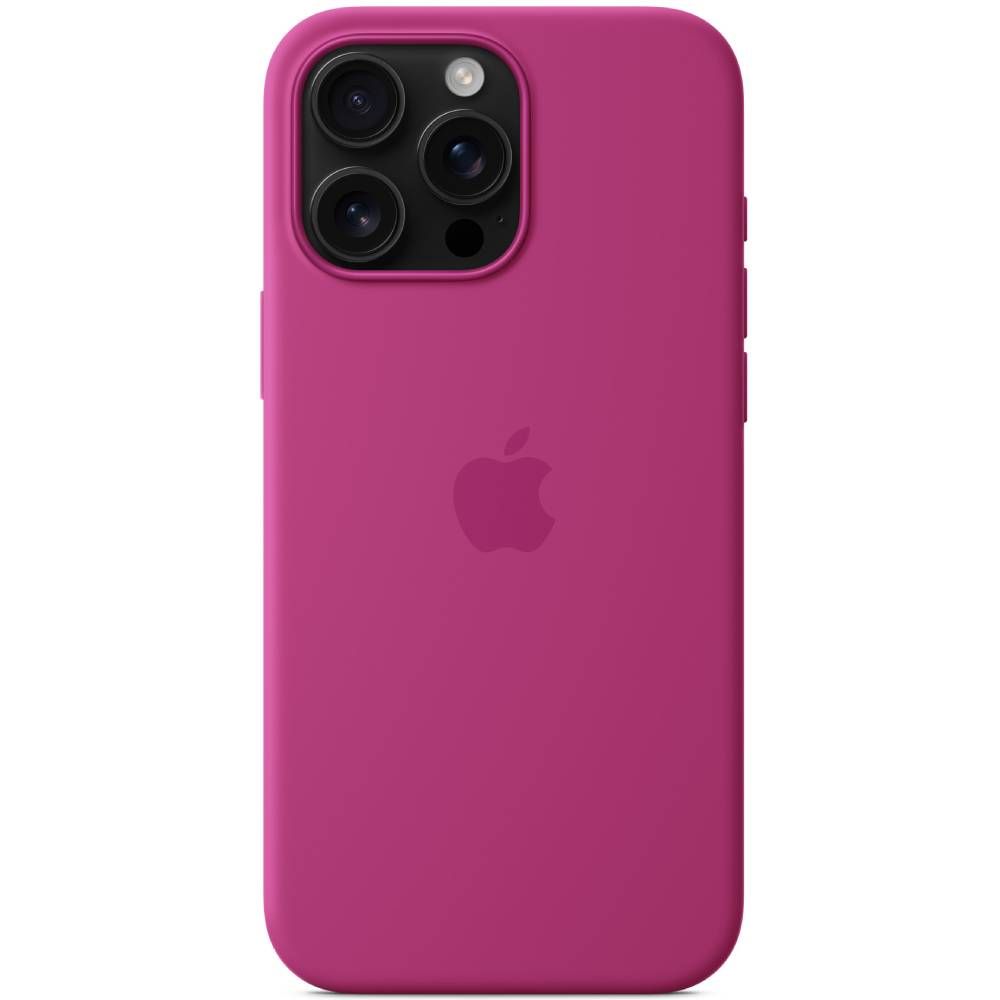 Чехол-накладка Apple Silicone Case для iPhone 16 Pro Max, силикон, фуксия— фото №0