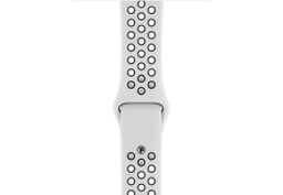 Apple Watch Nike+ Series 4 GPS (MU6K2RU/A) - 44 мм, серебристый алюминий, спортивный ремешок Nike цвета «чистая платина/черный»— фото №2