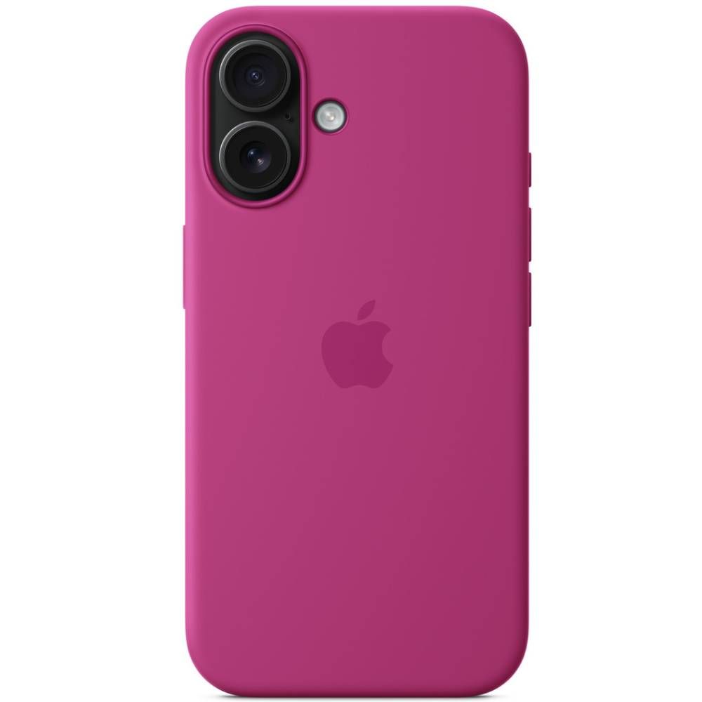 Чехол-накладка Apple Silicone Case для iPhone 16 Plus, силикон, фуксия— фото №0