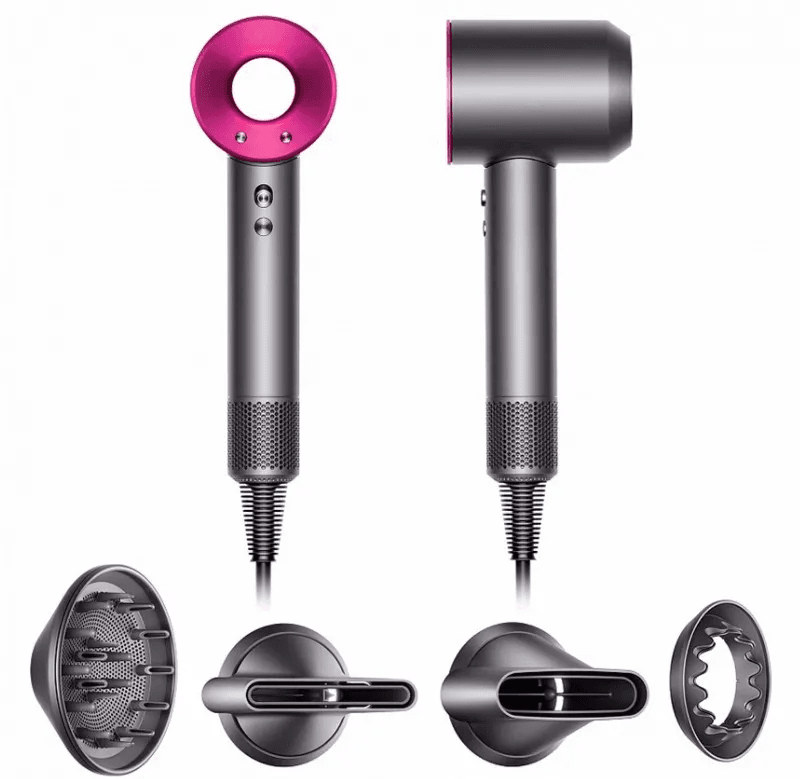 Фен Dyson Supersonic HD07 серый/фуксия— фото №0