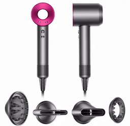 Фен Dyson Supersonic HD07 серый/фуксия— фото №0