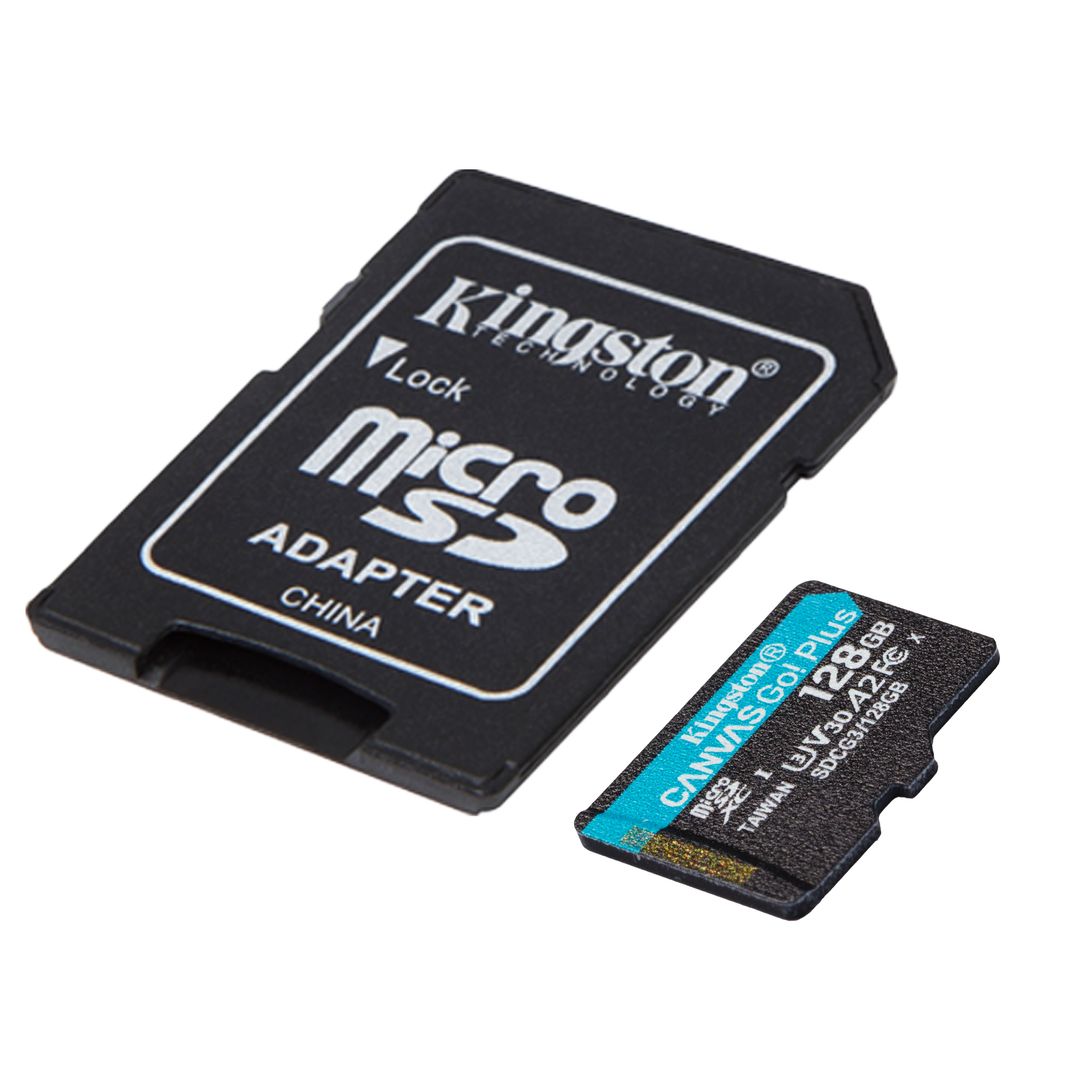 Карта памяти microSDXC Kingston Canvas Go Plus, 128GB— фото №1