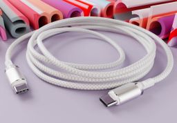 Кабель VLP Diamond Cable USB-C / USB-C 1,2м, белый— фото №4