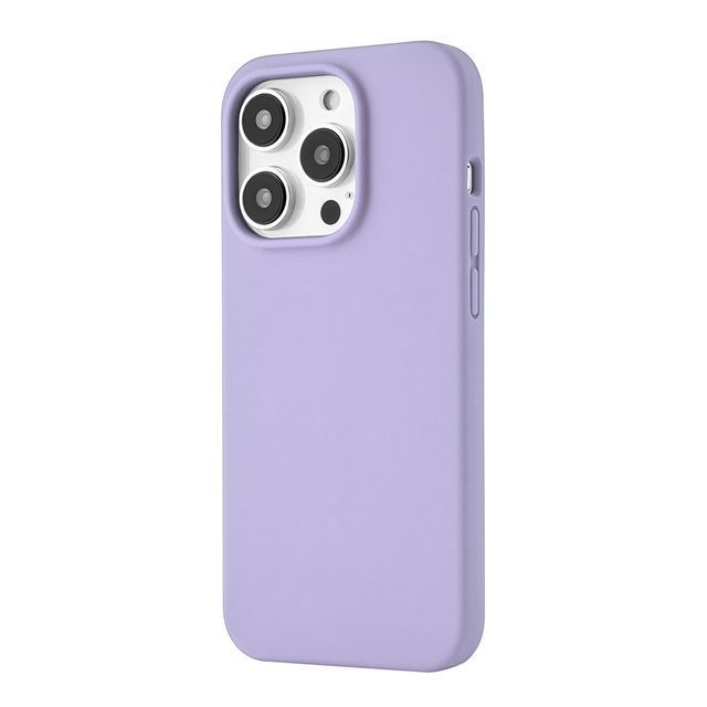 Чехол-накладка uBear Touch Mag Case для iPhone 14 Plus, силикон, фиолетовый— фото №0