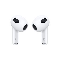 Беспроводные наушники Apple AirPods 3 (2021) Lightning Charging Case, белый— фото №1