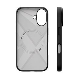 Чехол-накладка VLP Aster Case для iPhone 16, силикон, черный— фото №4