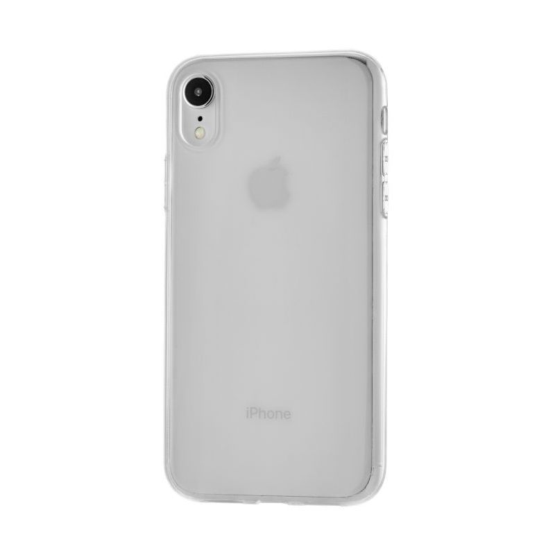 Чехол-накладка uBear Tone Case для iPhone XR, полиуретан, прозрачный— фото №1