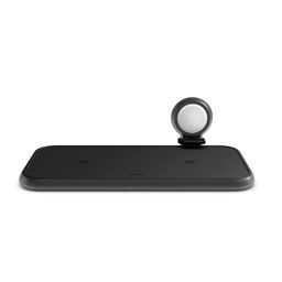Зарядное устройство беспроводное Zens Aluminium 4 в 1 + Apple Watch MFI, 45Вт, черный— фото №3