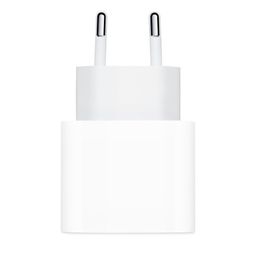 Зарядное устройство сетевое Apple USB-C 20Вт, 20Вт, белый— фото №1