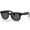 Умные очки Ray-Ban Wayfarer Black G15 Green L, черный
