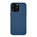 Чехол-накладка uBear Capital Case для iPhone 15 Pro Max, кожа, синий
