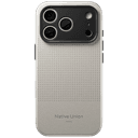 Чехол-накладка Native Union Active Case для iPhone 18 Pro, экокожа/полиуретан/микрофибра, песочная