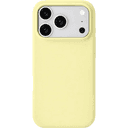 Чехол-накладка uBear Touch Mag Case для iPhone 18 Pro, силикон, ванильный желтый