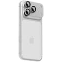 Защитное стекло uBear Extreme Metal Lens Full Shield для iPhone 18 Pro Max, серебристый (камера смартфона)