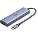 Адаптер мультипортовый UGreen CM511 6 в 1, серый